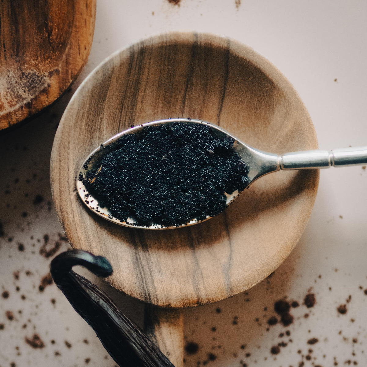 Caviar de vanille Bourbon Comptoir Manitra utilisé en pâtisserie